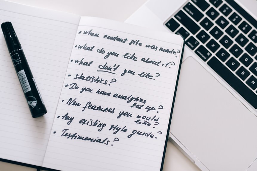 web content structure evaluation log